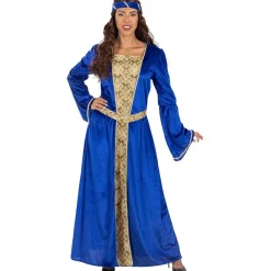 Disfraz de princesa medieval azul para mujer XL*Funidelia Discount