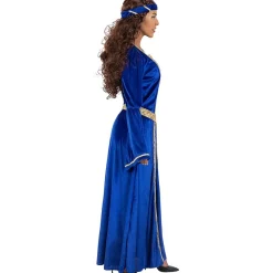 Disfraz de princesa medieval azul para mujer XL*Funidelia Discount