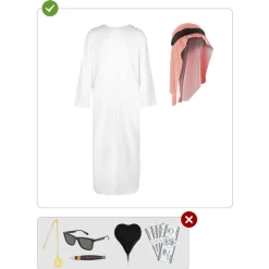 Disfraz de árabe XXXL*Funidelia Sale