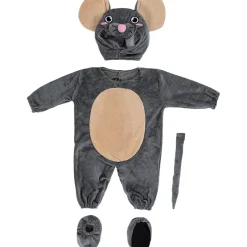 Disfraz de ratón bebé 6-12 meses*Funidelia Discount