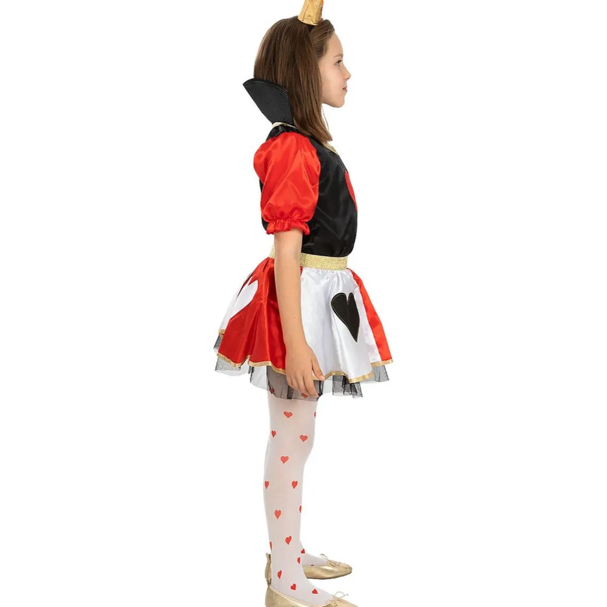 New Disfraz de Reina de corazones para niña 10-12 años Disfraces|Halloween