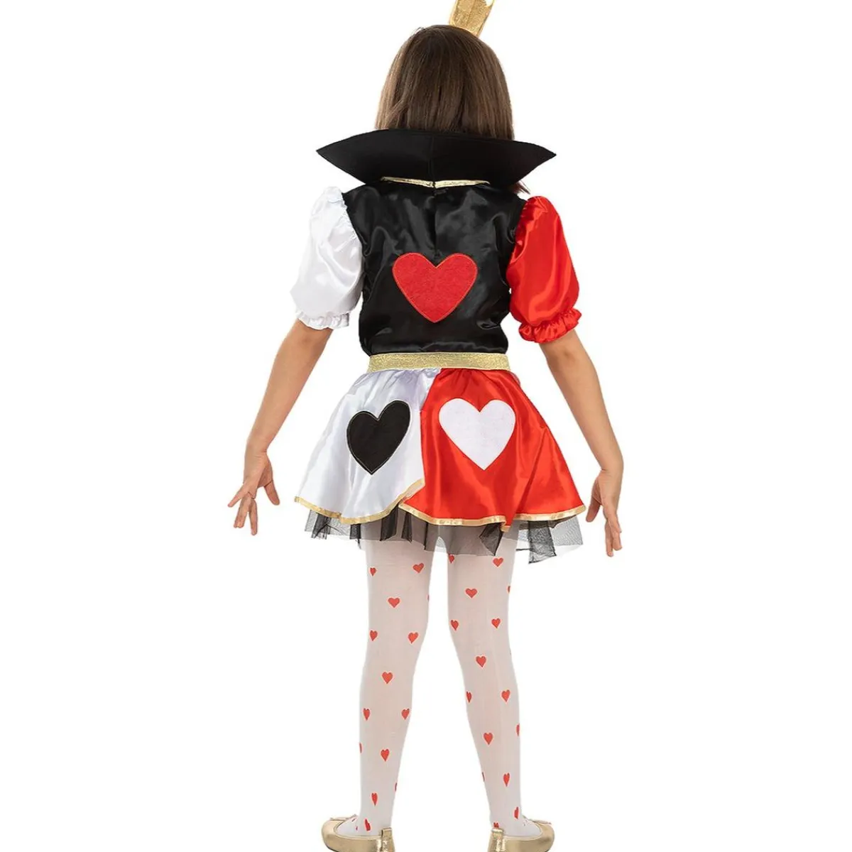 New Disfraz de Reina de corazones para niña 10-12 años Disfraces|Halloween