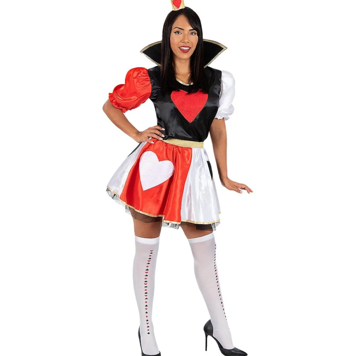 Discount Disfraz de Reina de corazones para mujer XS Disfraces|Halloween