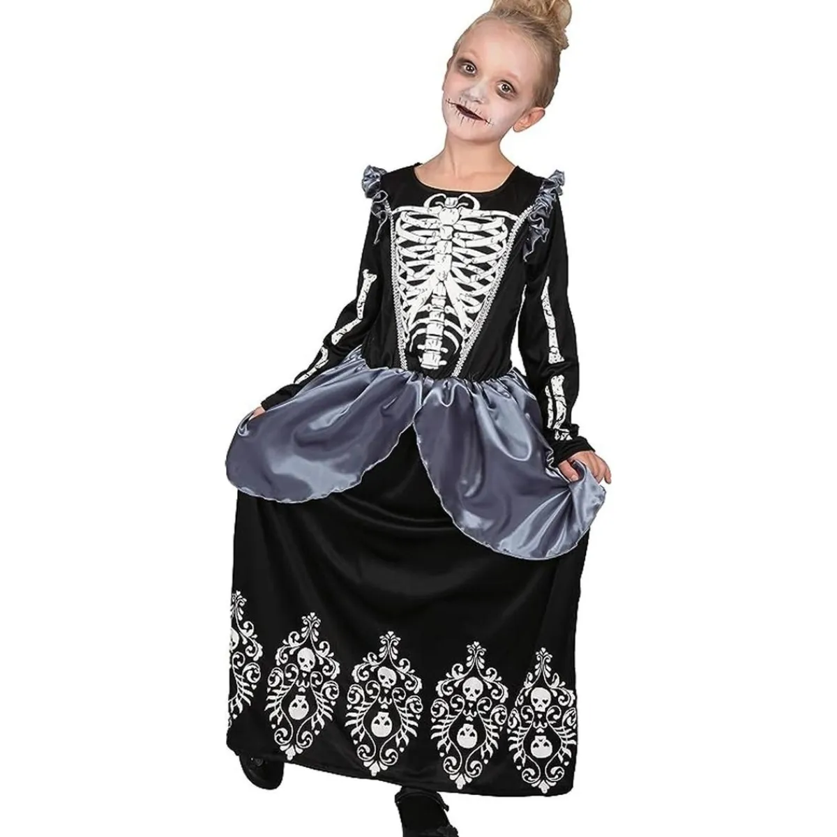 Online Disfraz de reina esqueleto 5-7 años Disfraces|Halloween