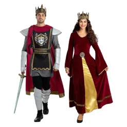 Disfraz de rey Arturo Deluxe para hombre L*Funidelia Hot