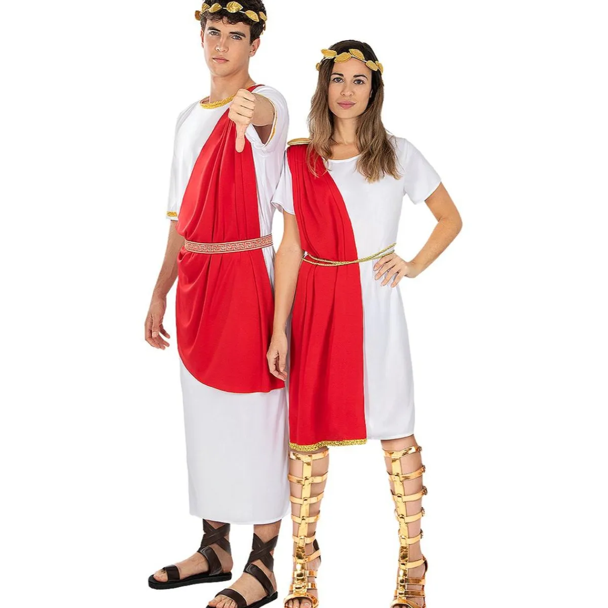 Online Disfraz de romana para mujer M-L Halloween|Disfraces