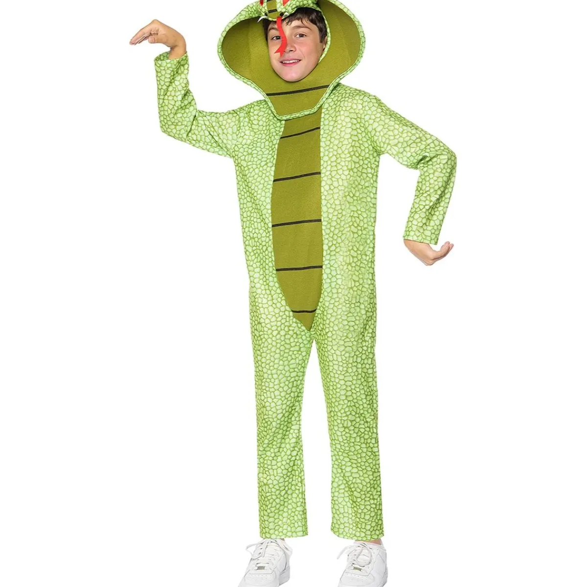 New Disfraz de serpiente para niños 10-12 años Disfraces|Halloween