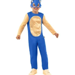 Disfraz de Sonic para niños 5-6 años Halloween|Disfraces