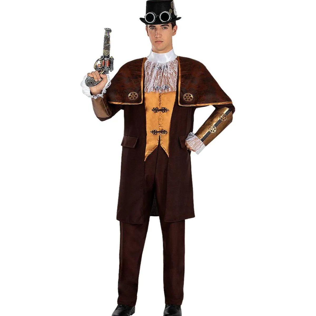 Hot Disfraz de Steampunk elegante para hombre XL Disfraces|Halloween