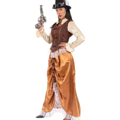 Disfraz de Steampunk largo para mujer XL*Funidelia Outlet