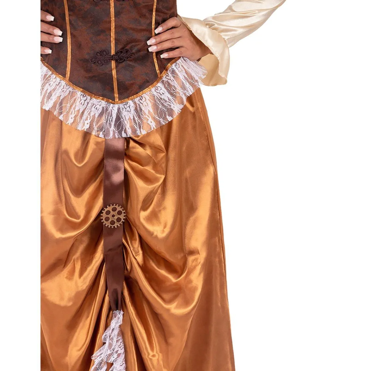 Best Disfraz de Steampunk largo para mujer XXL Disfraces|Halloween