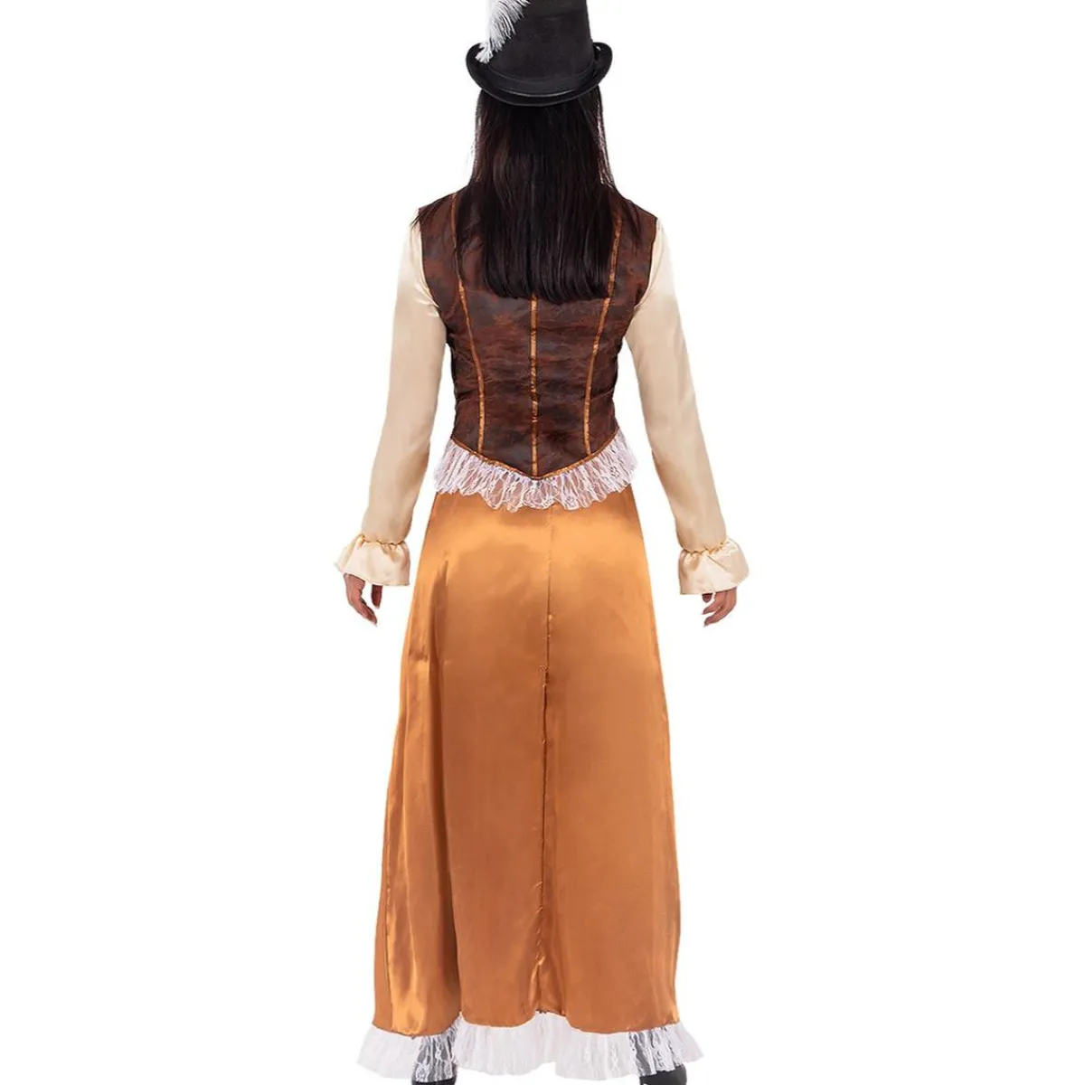 Best Disfraz de Steampunk largo para mujer XXL Disfraces|Halloween