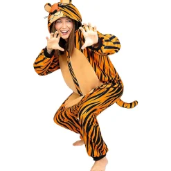 Disfraz de tigre onesie para adulto S-M*Funidelia Best