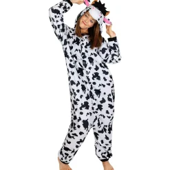 Sale Disfraz de vaca onesie para adulto S-M Disfraces|Halloween