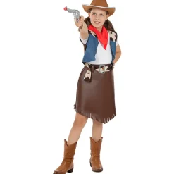 Disfraz de vaquera para niña 5-6 años*Funidelia Outlet