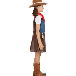 Disfraz de vaquera para niña 5-6 años*Funidelia Outlet