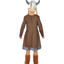 Outlet Disfraz de Vikingo para niña 10-12 años Halloween|Disfraces