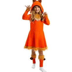 New Disfraz de zorro para niña 7-9 años Halloween|Disfraces