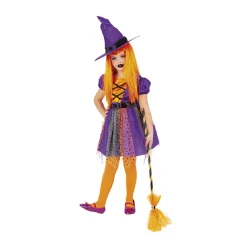Clearance Disfraz Infantil - Bruja Superstar Purpy 8-10 años Disfraces|Halloween