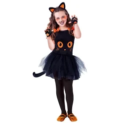 New Disfraz Infantil - Gatita Negra Tutuween 5-7 años Disfraces|Halloween
