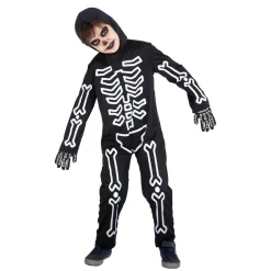 New Disfraz Infantil - Huesitos Glow in Dark 8-10 años Disfraces|Halloween