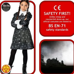 New Disfraz infantil - Miércoles Addams talla L Disfraces|Halloween