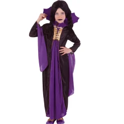 Disfraz Infantil - Vampiresa Gótica Lila 8-10 años*RUBIE'S Clearance