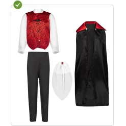 Best Disfraz infantil de Conde Drácula (3-4 años) Disfraces|Halloween