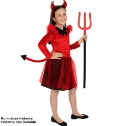 Disfraz infantil de Diablesa (5-6 años)*Funidelia Best