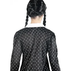 Online Disfraz Miércoles Addams vestido con peluca talla M Disfraces|Halloween