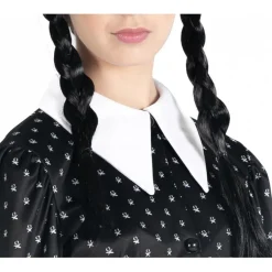 Online Disfraz Miércoles Addams vestido con peluca talla M Disfraces|Halloween