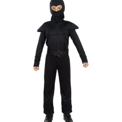 Disfraz Ninja negro para niño 10-12 años*Funidelia Hot