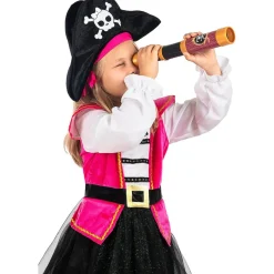 Hot Disfraz pirata rosa para niña 10-12 años Halloween|Disfraces