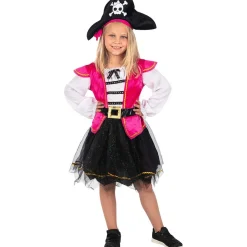 Hot Disfraz pirata rosa para niña 10-12 años Halloween|Disfraces