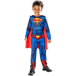 Disfraz Superman sostenible con capa 5-6 años (110-116 cm)*RUBIE'S