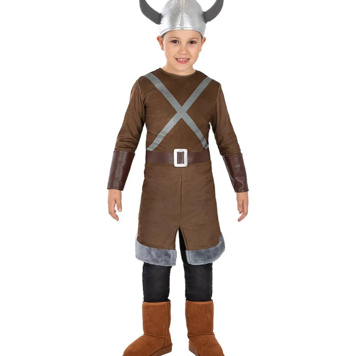 Disfraz Vikingo para niño 7-9 años Halloween|Disfraces