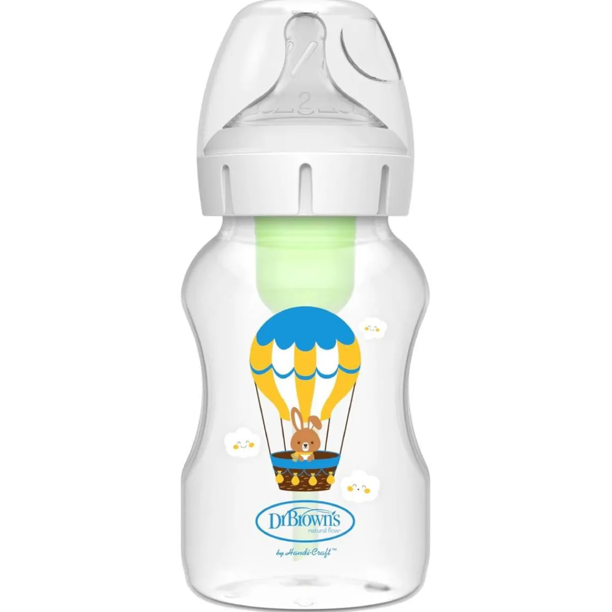 - Biberón Anticólico Options+ Boca Ancha 330 ml - Conejo*DR. BROWN'S Outlet