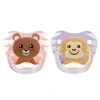 New Dr Brown's - Pack 2 Chupetes Animales 6-12 meses Rosa Biberones Y Chupetes·Chupetes