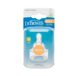 Dr. Brown's - Pack 2 Tetinas Options Estándar Nivel 3*DR BROWN´S Sale