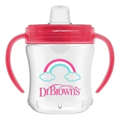 Hot Dr. Brown´s - Vaso Transición boquilla suave 180 ml Rosa Preparación Comida Y Accesorios·Tazas Y Vasos
