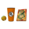 New Dragon Ball - Pack regalo de vaso + pin + cuaderno Dragon Ball ㅤ Friki Zone|Merchandising