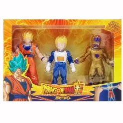 Dragon Ball Super - Pack 3 personajes Monsterflex (Varios modelos)*BIZAK