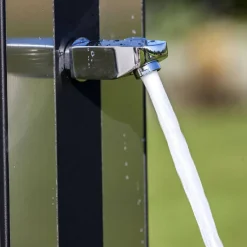 Ducha solar aluminio 38L*GRE