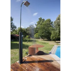 Best Ducha solar PVC acabado negro 18L Piscinas|Juguetes De Verano