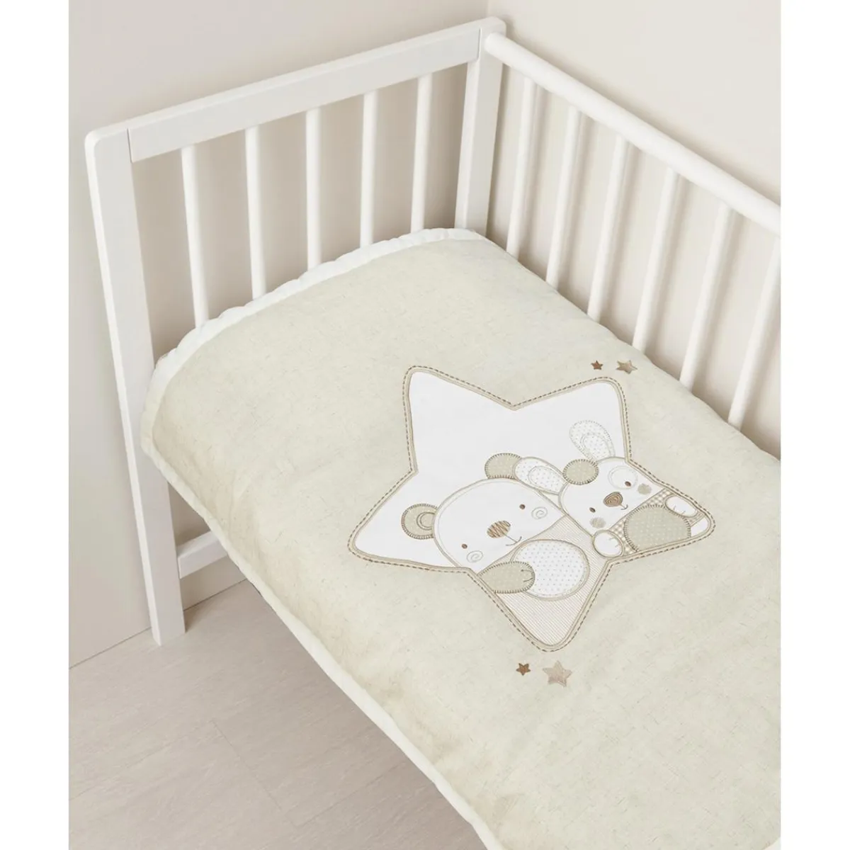 Edredón acolchado para cuna o cochecito*Prenatal Discount