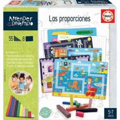 Educa Borras - Aprender proporciones: juego educativo con regletas matemáticas*EPOCH PARA IMAGINAR S.L. Sale