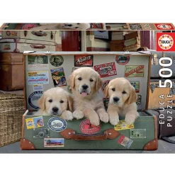 Outlet Borras - Cachorros en el Equipaje - 500 Piezas Juegos Y Puzzles