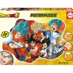 - DragonBallZ - Puzzle de Poster 250 Piezas ㅤ*EDUCA BORRAS Online