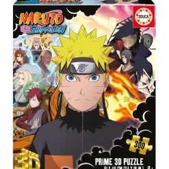 - Naruto Shippuden - Puzzle lenticular 3D 300 piezas Juegos Y Puzzles