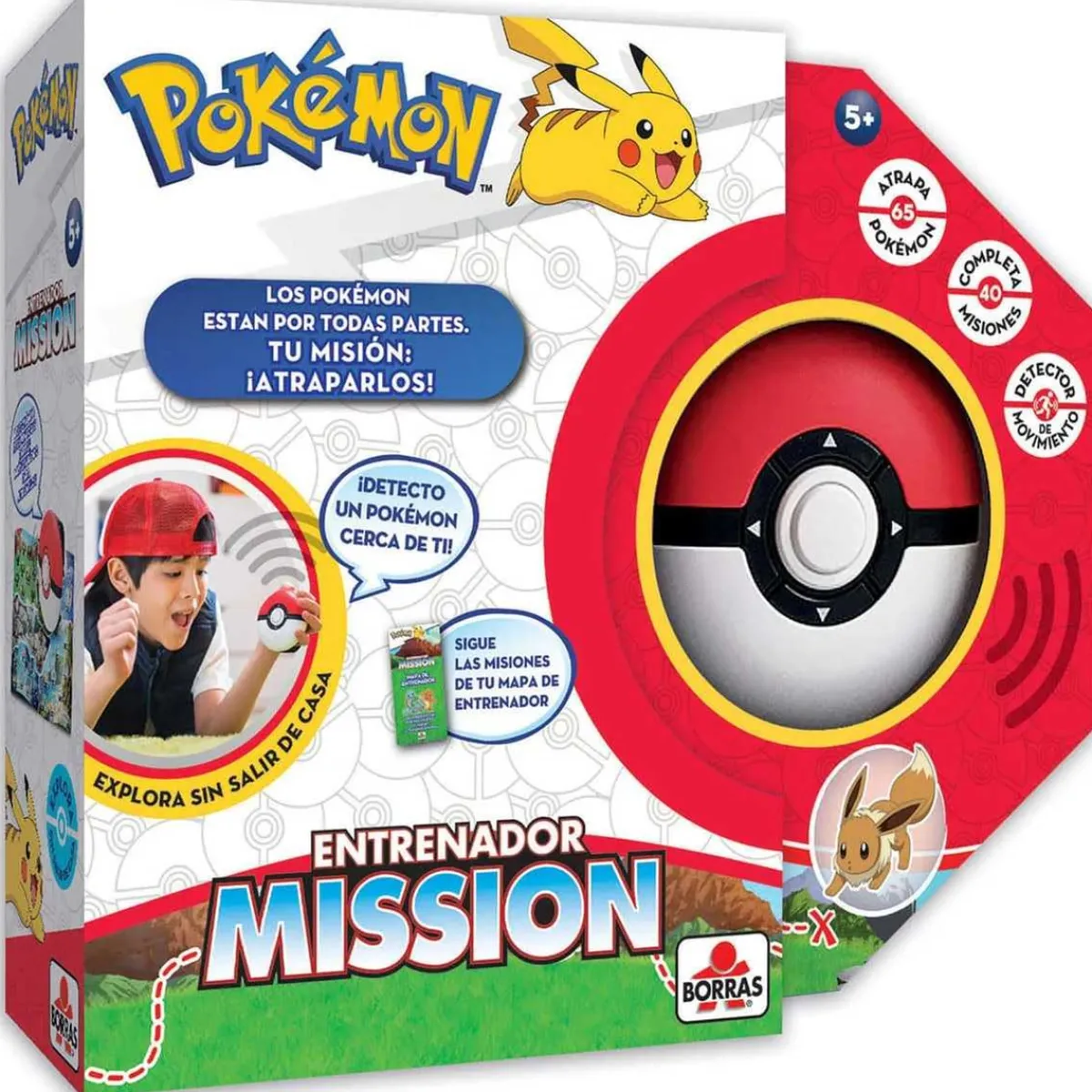 Educa - Pokemon - Juego de mesa Pokémon Mission: Entrenador y aprendizaje ㅤ*BORRAS Clearance